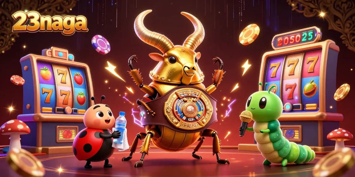 Experience thrilling wins at 23naga with vibrant slot machines and dynamic gaming action.