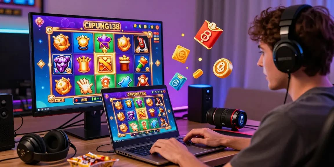 Pemain dengan semangat bermain di CIPUNG138 dengan game slot yang menarik dan suasana nyaman.