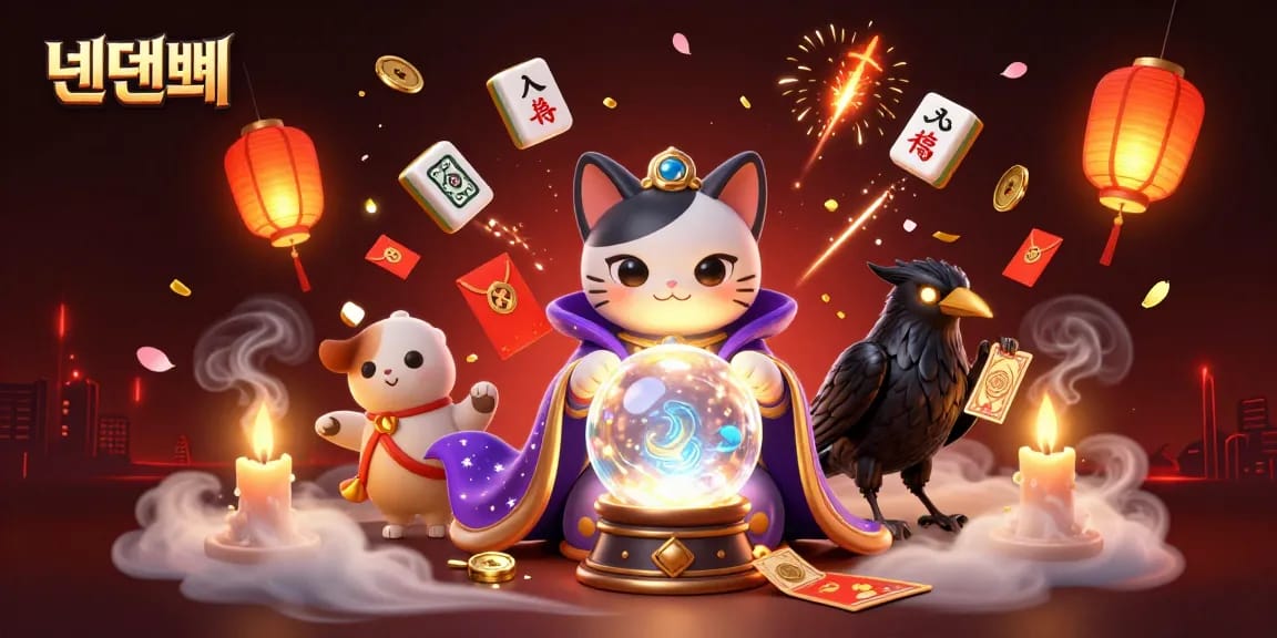 Experience strategic gameplay at 텐텐벳 with vibrant casino characters and engaging elements.