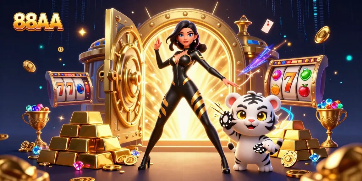 Engage with thrilling slot adventures at 88AA, featuring dashing gameplay elements and rich 3D visuals.