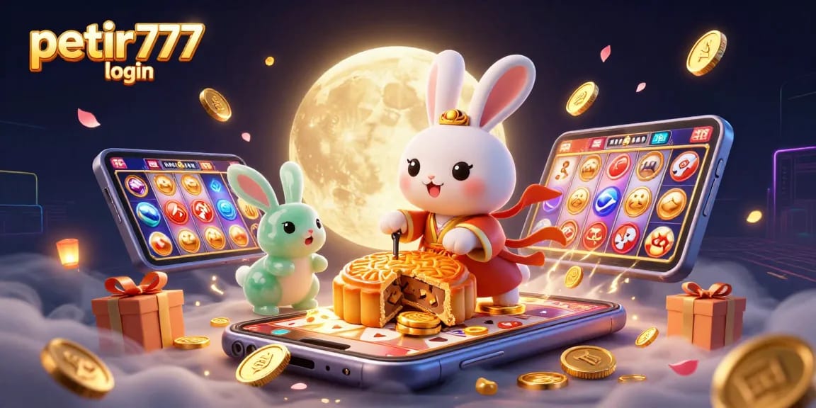 Experience the thrill of petir777 login with vibrant casino elements and engaging characters.