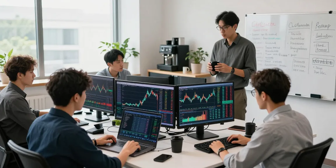 Обсуждение отзывов о Bitmex в современном офисе трейдеров, анализ рынка криптовалют