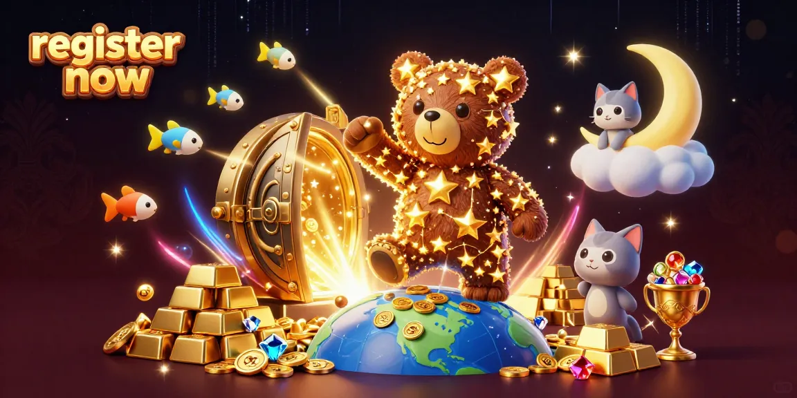 Register now at W88 Malaysia for exciting rewards in this vibrant casino illustration.