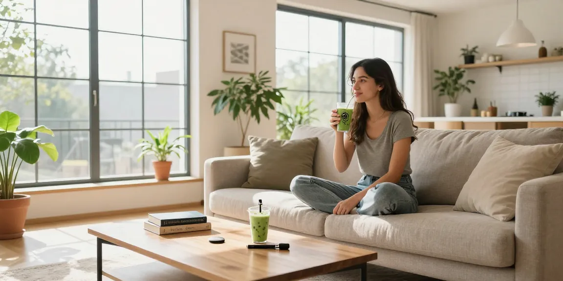 Is vaping legal in Cyprus? Enjoying organic CBD oil and a vape device in a cozy, wellness-driven atmosphere.