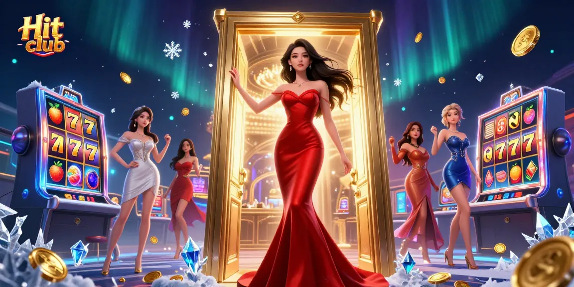 Experience excitement at Hit club with vibrant slot reel action and dazzling jackpot moments.