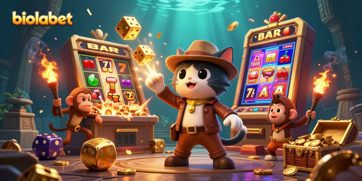 Menggandakan kesenangan pemain dengan biolabet, tampilan slot jackpot yang menarik dan penuh koin