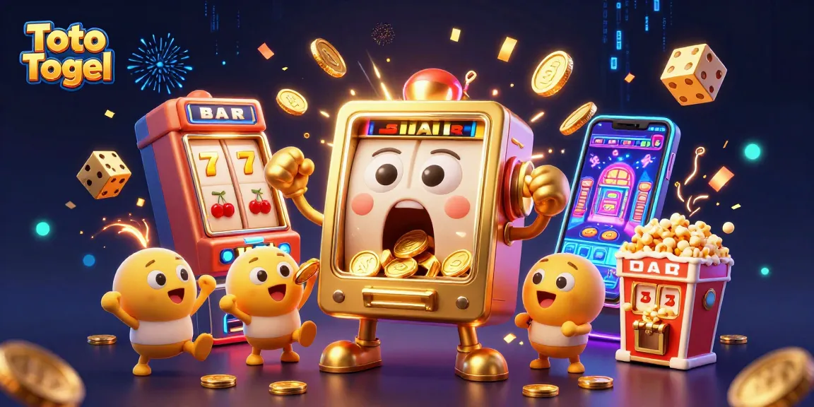 Toto Togel menawarkan pengalaman menang besar dengan mesin slot kartun yang penuh koin berkilau.