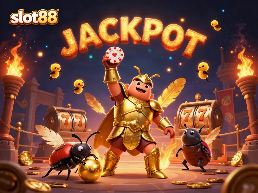 Menangkan jackpot dengan slot88 bersama karakter unik dan atmosfer kasino yang menarik.