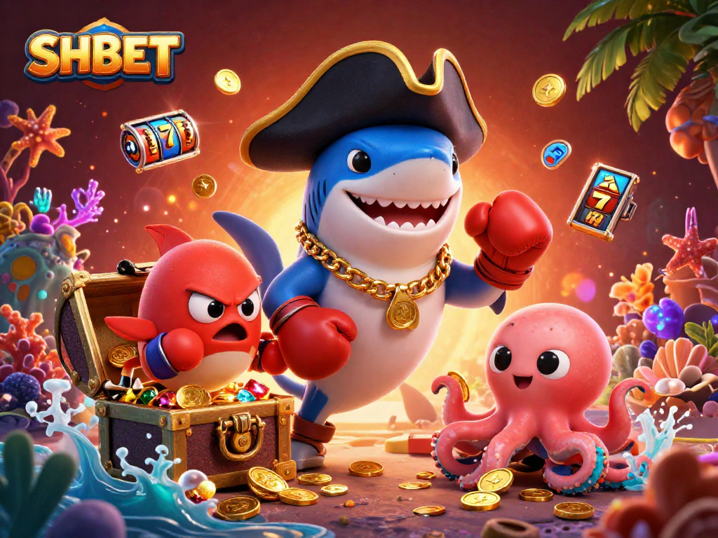 Experience thrilling SHBET gameplay with a vibrant underwater world filled with treasure and adventure.
