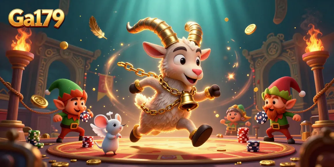 Engage in festive gambling with Ga179 at a vibrant holiday casino scene.