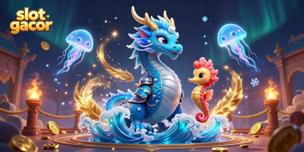 Experience thrilling gameplay with slot gacor as vibrant creatures and dynamic elements come alive in an exciting casino atmosphere.