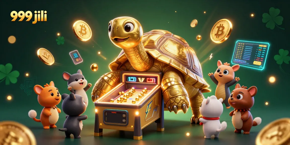 Engage with the exciting gaming experience at 999 jili with vibrant animations and crypto elements.
