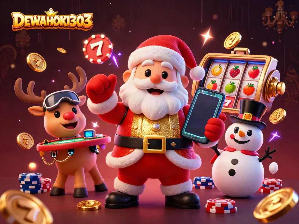 DEWAHOKI303 menunjukkan jackpot slot dalam desain permainan slot bergaya keren.