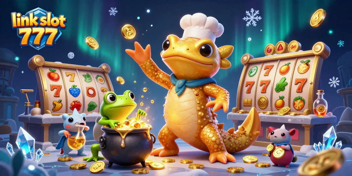 Engage with link slot 777 and experience vibrant 3D casino thrills with slot reels and gold coins.