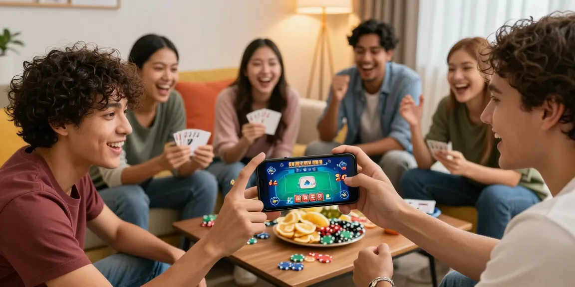 Start game with friends in a lively Teen Patti Gold gathering at home.