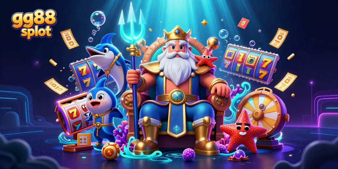 Engage with gg88 slot and explore winning opportunities with vibrant graphics and sea-themed elements.