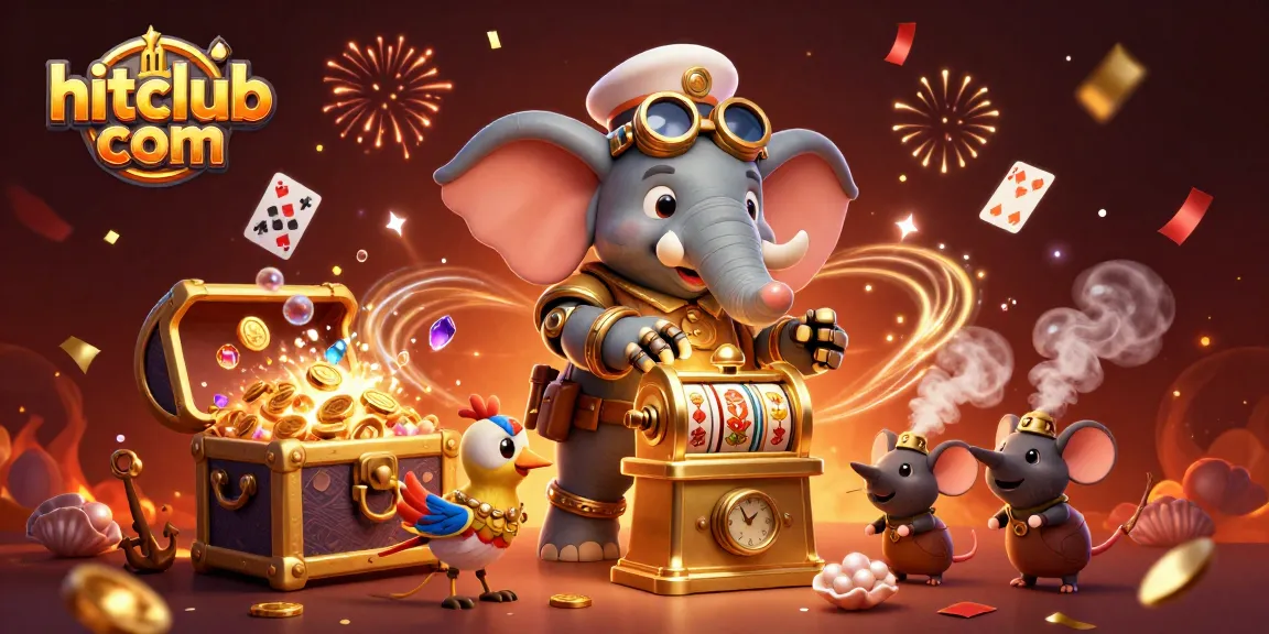 Experience thrilling gameplay at hitclub com with exciting slot machine action and vibrant casino elements.