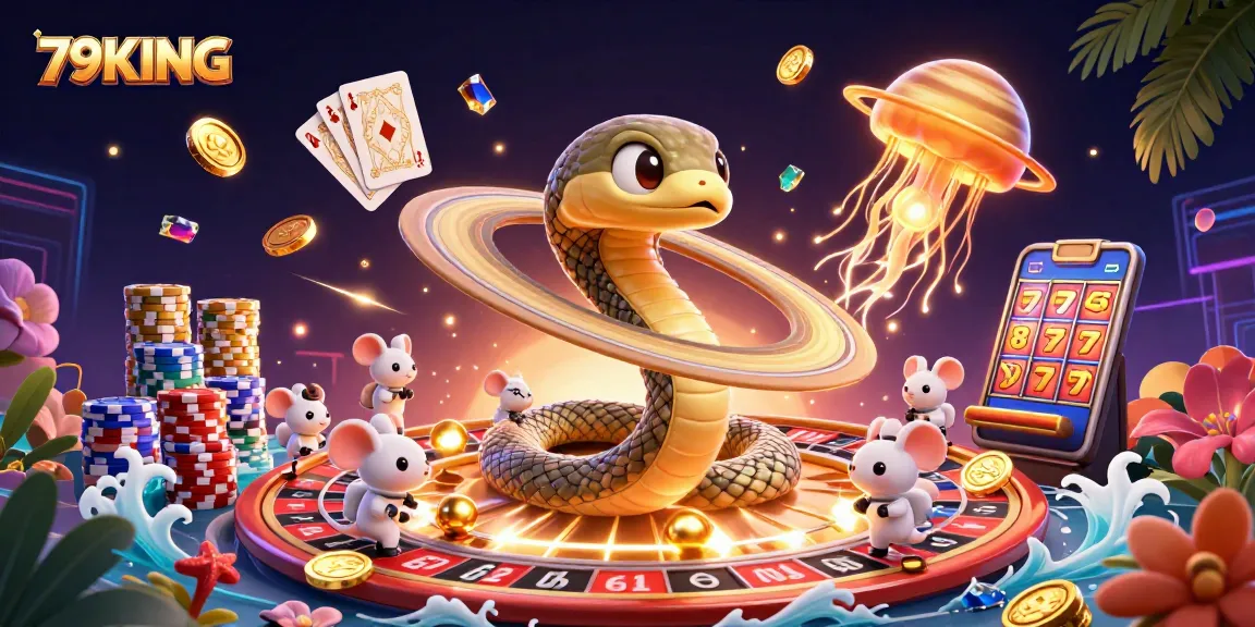 Experience thrilling bets at 79KING with vibrant cosmic casino action and exciting game elements.