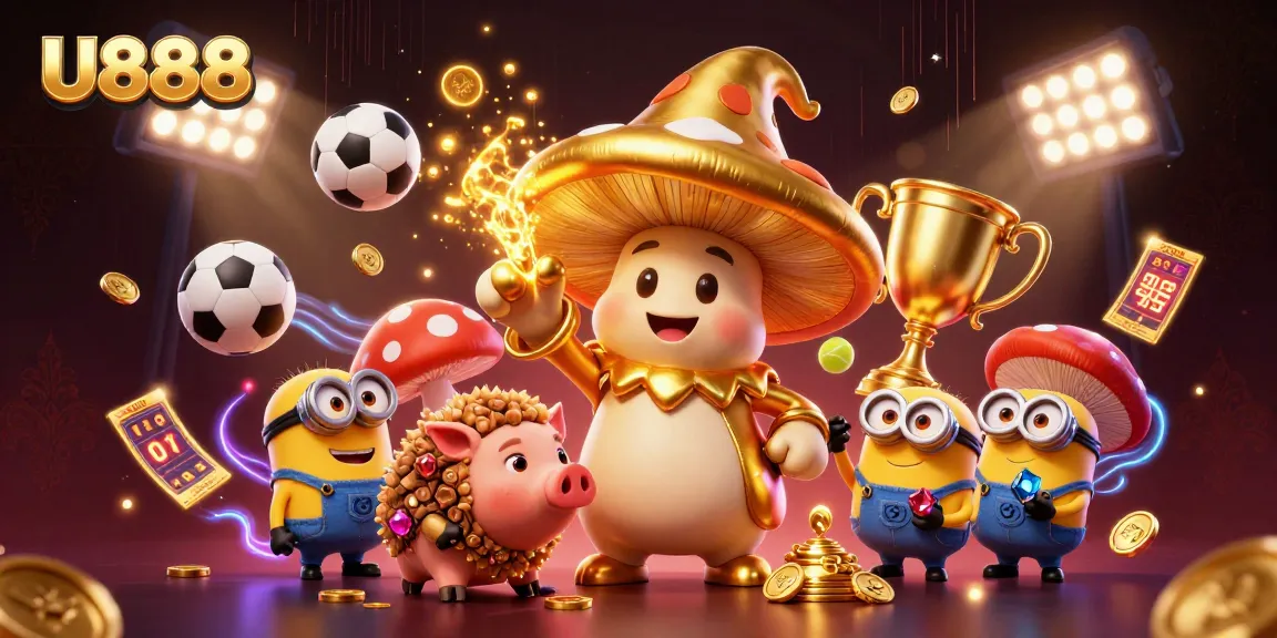 Engage with U888’s exciting sports betting experience through magical treasures and vibrant elements.
