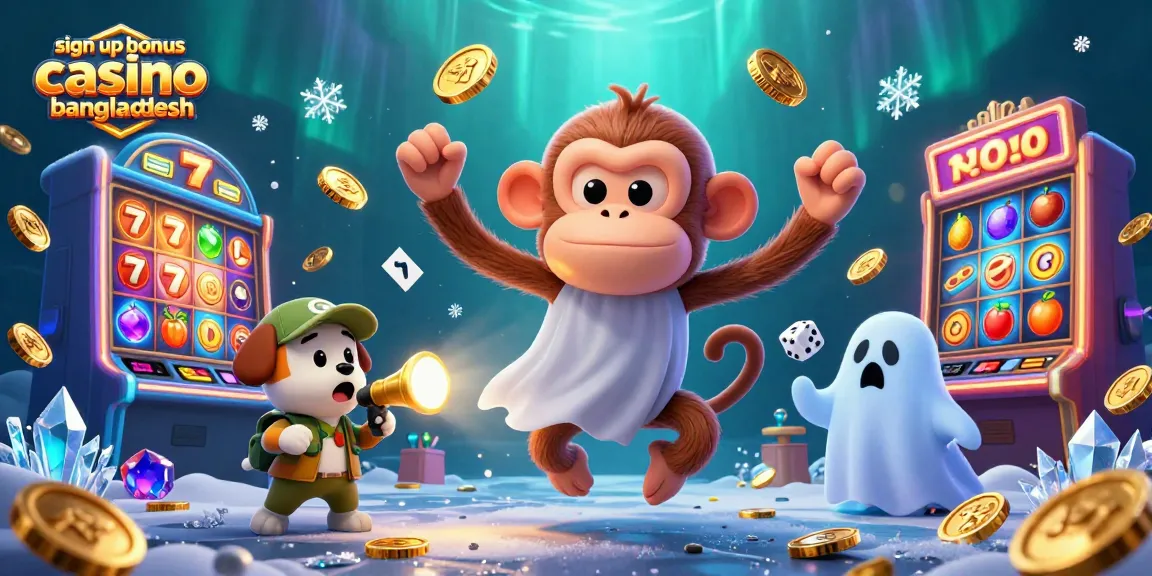 Experience the excitement of sign up bonus casino bangladesh with thrilling slots and lively animated characters.