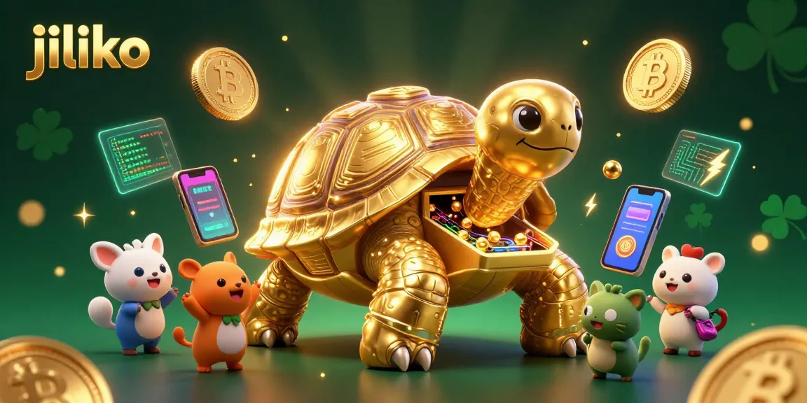 Experience thrilling gameplay at jiliko with a colossal tortoise pinball machine amidst crypto excitement.