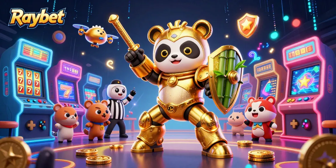 Experience thrilling gameplay at Raybet with a 3D mech-suit panda and exciting slot features.