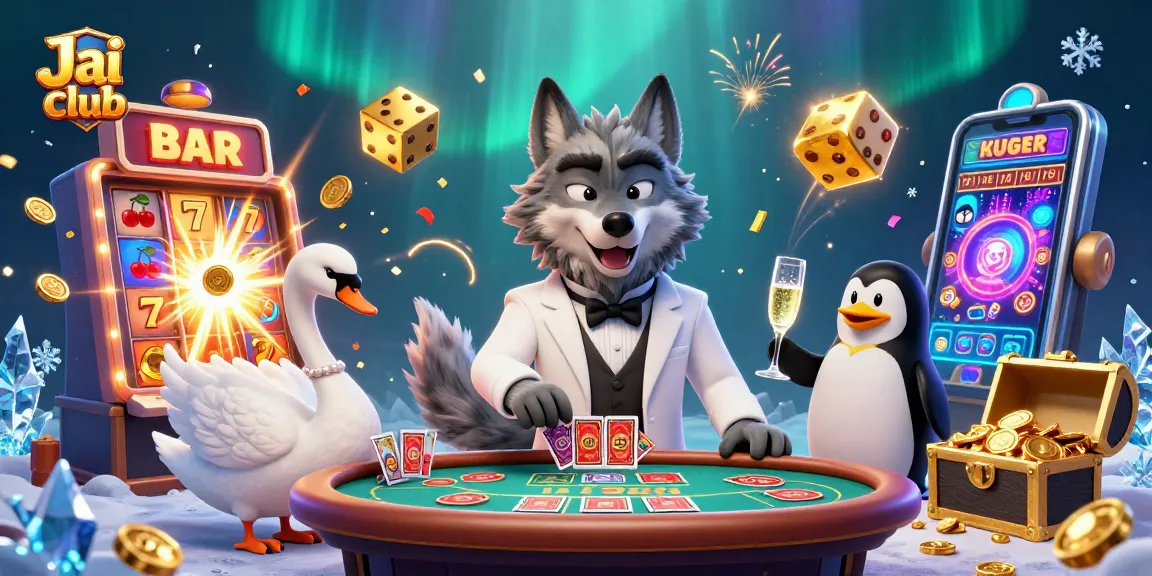 Experience thrilling gameplay with Jai club, featuring 3D characters, dazzling jackpots, and dynamic casino elements.
